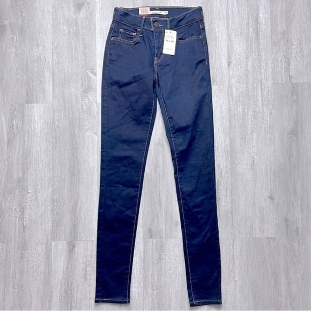 Levi’s Women's Size 24 NWT Dark Blue 710 Super Skinny Jeans New